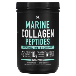Sports Research Marine Collagen Peptides Unflavored 12 oz (340 g) 023249010814