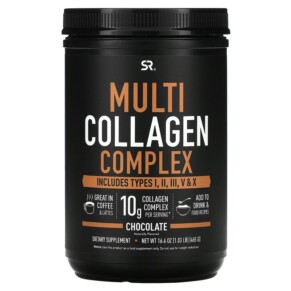Sports Research Multi Collagen Complex Chocolate 1.03 lb (465 g) 023249013068