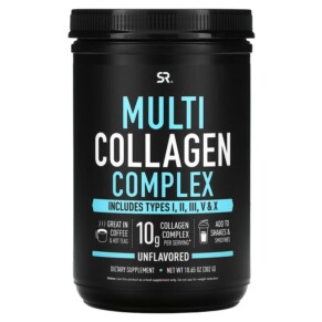 Sports Research Multi Collagen Complex Unflavored 10.65 oz (302 g) 023249013075
