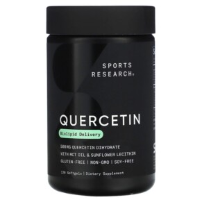 Sports Research Quercetin 120 Softgels 023249091509
