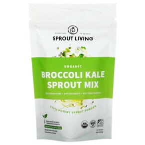 Sprout Living Organic Broccoli Kale Sprout Mix 4 oz (113 g) 852457007015
