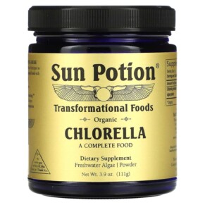 Sun Potion Chlorella Powder Organic 3.9 oz (111 g) 850001146050