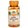 Sundown Naturals Alpha Lipoic Acid 600 mg 60 Capsules 030768179656