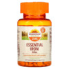 Sundown Naturals Essential Iron 65 mg 120 Tablets 030768412838