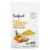 Sunfood Organic Turmeric Powder 4 oz (113 g) 803813101816