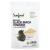 Sunfood Superfoods Organic Black Maca Powder 4 oz (113 g) 803813101182