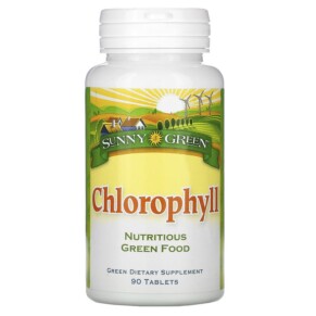 Sunny Green Chlorophyll 90 Tablets 632651560208