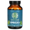 Sunwarrior Algae-Based Omega-3 Vegan DHA + EPA 60 Vegan Softgels 814784026381
