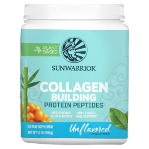 Sunwarrior Collagen Building Protein Peptides Unflavored 1.1 lb (500 g) 814784026770