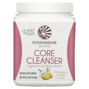 Sunwarrior Shape Core Cleanser Pineapple Vanilla 9.5 oz (270 g) 810100920210