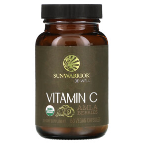 Sunwarrior Vitamin C 60 Vegan Capsules 810100920067