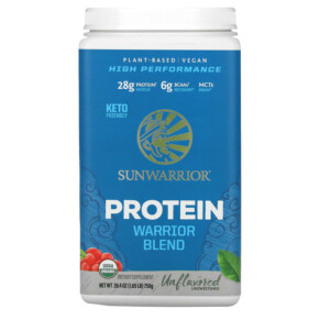 Sunwarrior Warrior Blend Protein Unflavored 1.65 lb (750 g) 814784024295