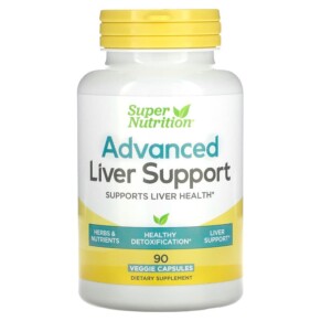 Super Nutrition Advanced Liver Support 90 Veggie Capsules 033739001253