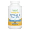 Super Nutrition Omega-3 Fish Oil 1.000 mg 240 Fish Softgels 898220021413