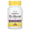 Super Nutrition SimplyOne Women’s 50+ Triple Power Multivitamins Iron Free 30 Tablets 033739002274