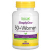 Super Nutrition SimplyOne Women’s 50+ Triple Power Multivitamins Iron Free 90 Tablets 033739002281