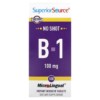 Superior Source B-1 100 mg 100 Instant Dissolve Tablets 076635905102