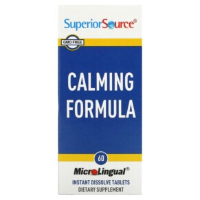 Superior Source Calming Formula 60 MicroLingual Instant Dissolve Tablets 076635903658