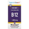 Superior Source Cyanocobalamin B12 1.000 mcg 100 MicroLingual Instant Dissolve Tablets 076635900305