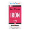 Superior Source Just Women Iron 25 mg 90 MicroLingual Instant Dissolve Tablets 076635920808