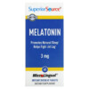 Superior Source Melatonin 3 mg 60 MicroLingual Instant Dissolve Tablets 076635900008