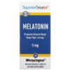 Superior Source Melatonin 5 mg 60 MicroLingual Instant Dissolve Tablets 076635907403