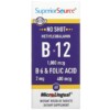 Superior Source Methylcobalamin B-12 B-6 & Folic Acid 1.000 mcg 60 MicroLingual Instant Dissolve Tablets 076635906901