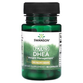 Swanson 7-Keto DHEA 100 mg 30 Capsules 087614040400