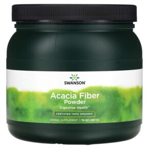 Swanson Acacia Fiber Powder 10 oz (284 g) 087614240633