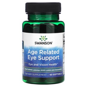 Swanson Age Related Eye Support 60 Softgels 087614118574