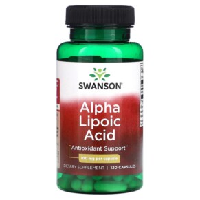 Swanson Alpha Lipoic Acid 100 mg 120 Capsules 087614019826