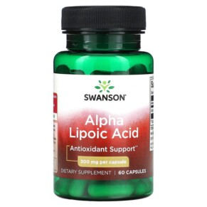 Swanson Alpha Lipoic Acid 300 mg 60 Capsule 087614021362