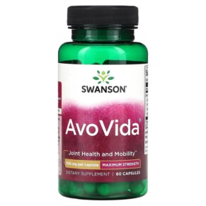 Swanson AvoVida Maximum Strength 300 mg 60 Capsules 087614023717