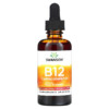 Swanson B12 Cyanocobalamin Liquid Strawberry 1.000 mcg 2 fl oz (59 ml) 087614112213