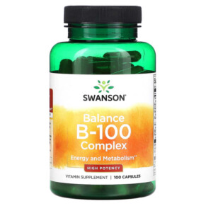 Swanson Balance B-100 Complex High Potency 100 Capsules 087614010557