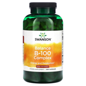 Swanson Balance B-100 Complex High Potency 300 Capsules 087614010564