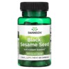 Swanson Black Sesame Seed 500 mg 60 Capsules 087614115986