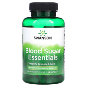 Swanson Blood Sugar Essentials 90 Capsules 087614070599