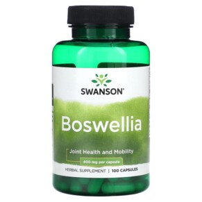Swanson Boswellia 400 mg 100 Capsules 087614019888