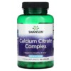Swanson Calcium Citrate Complex 250 mg 100 Capsules 087614110066