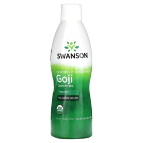 Swanson Certified Organic Goji Concentrate 32 fl oz (946 ml) 087614241548
