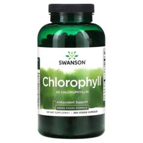 Swanson Chlorophyll 300 Veggie Capsules 087614060200