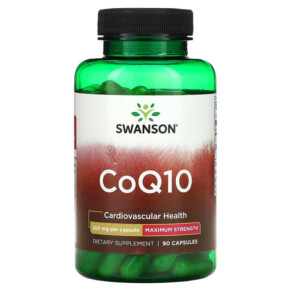 Swanson CoQ10 200 mg 90 Capsules 087614020358