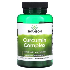 Swanson Curcumin Complex 120 Veggie Capsules 087614142845