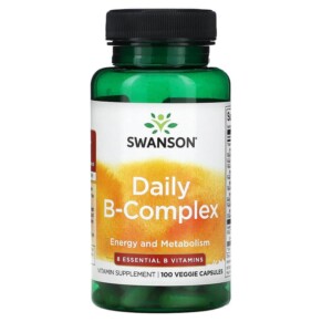 Swanson Daily B-Complex 100 Veggie Capsules 087614118550