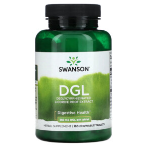 Swanson DGL 385 mg 180 Chewable Tablets 087614141541