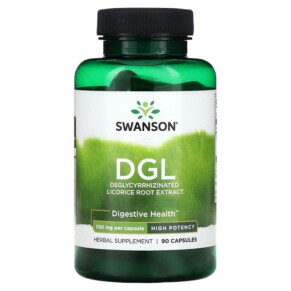 Swanson DGL High Potency 700 mg 90 Capsules 087614142968