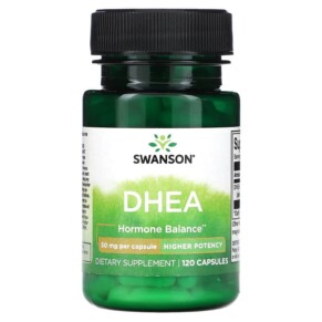 Swanson DHEA 50 mg 120 Capsules 087614022611