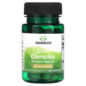 Swanson DIM Complex 100 mg 30 Capsules 087614021195