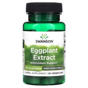 Swanson Eggplant Extract 450 mg 30 Veggie Caps 087614060514